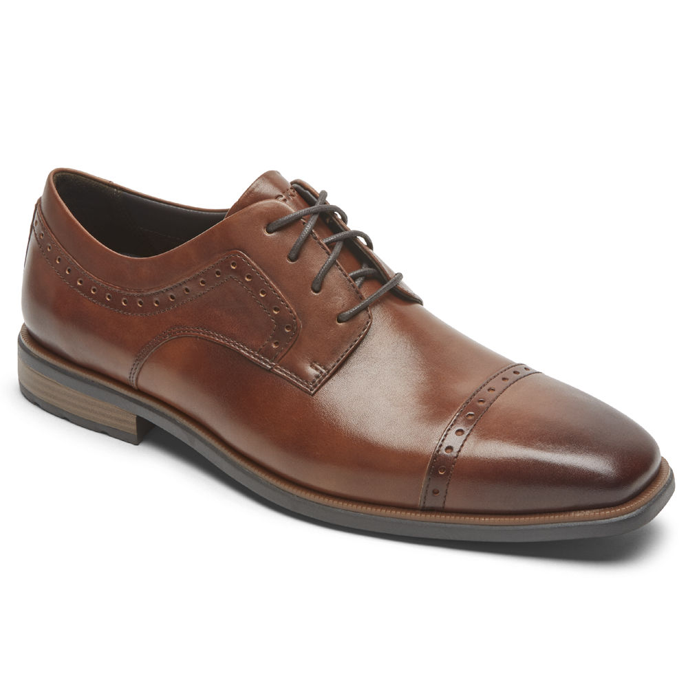 Oxfords Rockport Homem Marrom - Farrow Cap Toe - 03467JMDP